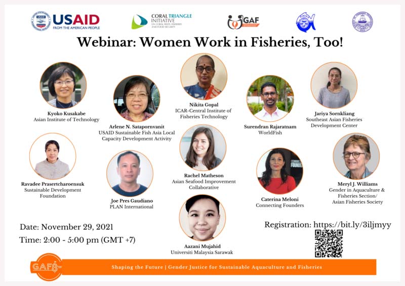 women in fisheries, women empowerment, gender organisation, gaf