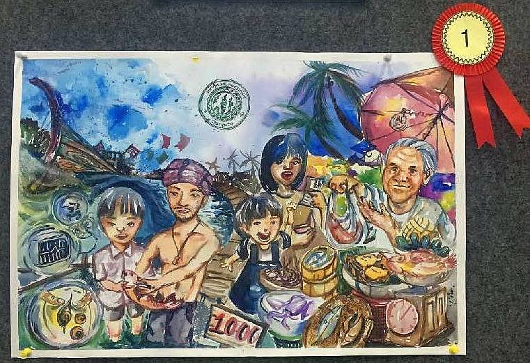 GAF6_DrawingPhotos_KU-semior high winning painting-sm
